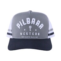 Ritemate Unisex Pilbara Classic Trucker Cap (RMTC003) Charcoal/Black OSFM
