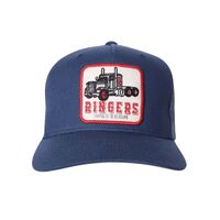 Ringers Western Long Haul Trucker Cap (419220113) Navy OSFM [GD]
