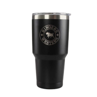 Ringers Western Yarra Powder Coated Insulated Tumbler (419237005) Black