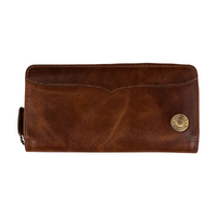 Ringers Western Toro Dama Zip Purse (425031RW) Cognac