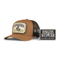 Ringers Western Switcheroo Trucker Cap (424042RW) Clay OSFM