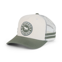 Ringers Western McCoy Trucker Cap (722038RW) Beige/Pale Olive OSFM