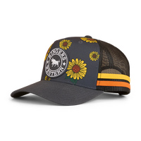 Ringers Western Childrens Sunflowers Trucker Cap (325002RW) Black/Multi OSFM [SD]