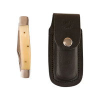 Ringers Western Head Stockman Pocket Knife (425078RW) Brown