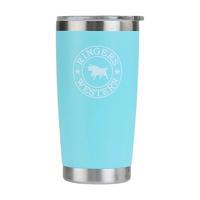 Ringers Western Riverstone Tumbler (721088RW) Turquoise
