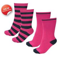 Thomas Cook Thermal Socks 2 Pack (TCP1992SOC) Bright Pink/Dark Navy 8-11