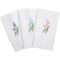 Thomas Cook Womens Handkerchief 3-Pack (TCP2960HNK) White