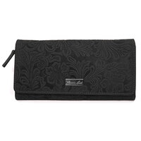 Thomas Cook Lydia Embossed Snap Wallet (T1S2971WLT) Black