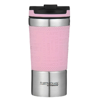 Thermos Vacuum Stainless Steel Coffee Tumbler 350ml (HV350PK6AUS) Pink