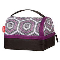 Thermos Raya® Pack-In Lunch Bag (RAYLK6PH) Purple Hexagon