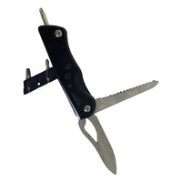 Trekk Pocket Knife Multi tool with Torch (TK1298) Black