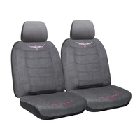 R.M.Williams Jillaroo Suede Velour Seat Covers (VLRMWJBX-GRY30) Grey 30