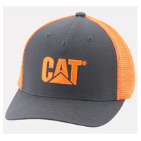 CAT Hi-Vis Mesh Cap (1120239.12131) Orange OSFA
