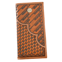 Wrangler Mens Hastings Rodeo Wallet (X1S1929WLT) Coffee/Tan [SD]