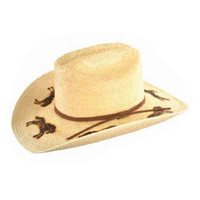 Wrangler Childrens Benito Hat (XCP7940HAT) Straw OSFM