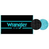 Wrangler Signature Towel (XCP1902TWL) Black/Aqua