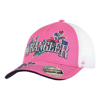 Wrangler Girls Leticia Trucker Cap (X2S5922CAP) Pink OSFM [SD]