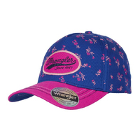 Wrangler Childrens Kiara Cap (X4W5909CAP) Navy/Pink OSFM [SD]