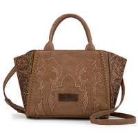 Wrangler Embroidered Tote Bag (X5S2918BAG) Camel