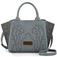 Wrangler Embroidered Tote Bag (X5S2918BAG) Blue