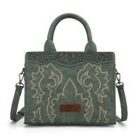 Wrangler Embroidered Crossbody Bag (X5S2919BAG) Sage
