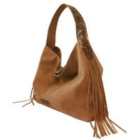 Wrangler Fringe Hobo Bag (X5S2923BAG) Tan