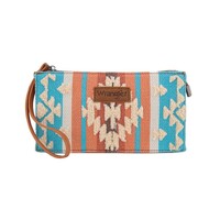 Wrangler Cilia Aztec Wristlet Purse (X5S2944WLT) Tan