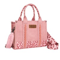 Wrangler Leopard Print Crossbody Bag (X5S2934BAG) Pink
