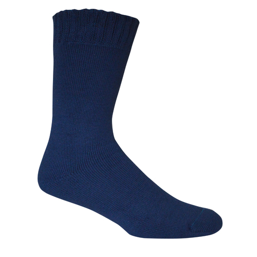 Bamboo Extra Thick Socks (0070510513833) Blue M10-14