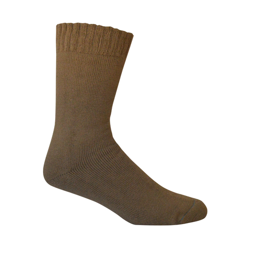 Bamboo Extra Thick Socks (0680569518620) Tan M4-6/W6-8