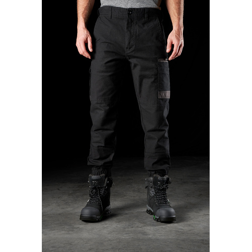 FXD Mens WP-4 Stretch Cuffed Work Pants (FX01616003) Black 28