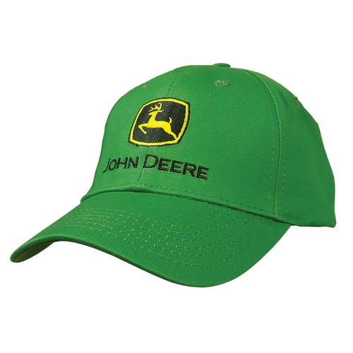 John Deere Unisex JD Logo NRLAD Cap (13080000GR00) Green OSFM 
