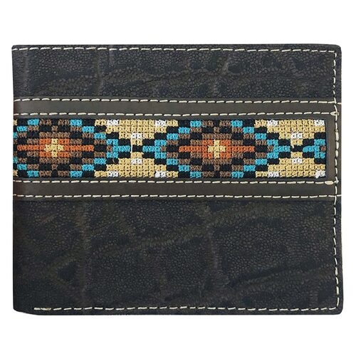 Roper Mens Bi-Fold Wallet (8140100) Aztec Brown