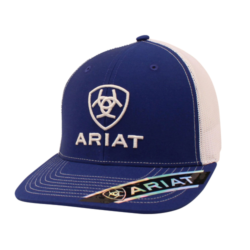 Ariat Mens 112 Cap (A300005227) Blue/White OSFM