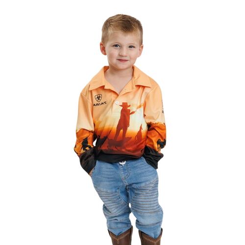 Ariat Childrens L/S Fishing Shirt (3003CLSP) Country Kids 2