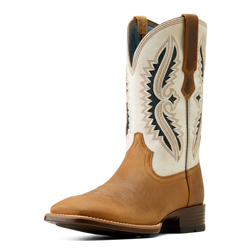 Ariat Mens Rowder Venttek 360 Boots (10050905) Marbled Tan/White 9EE
