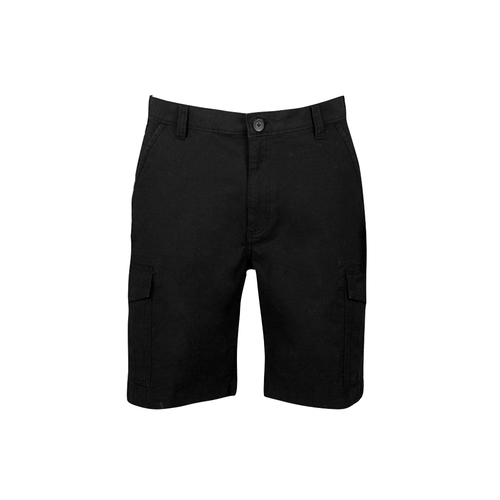 Jonsson Mens Actionfit Ripstop Stretch Shorts (S1706R) Black 82R [GD]
