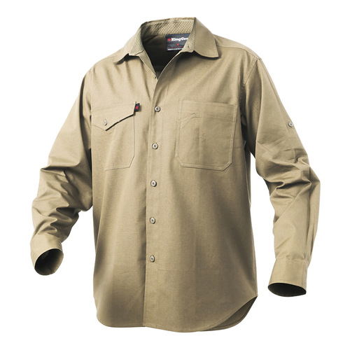 KingGee Workcool 2 L/S Shirt (K14820.KHA) Khaki XS