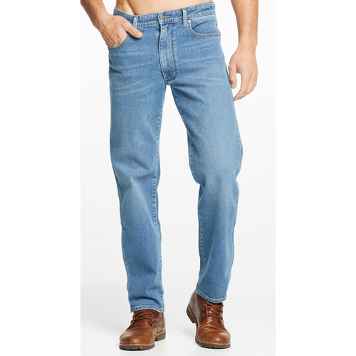 Wrangler | Classics Mens Slim/Straight Jeans (W/091038/DY5) Washed Stone 32R