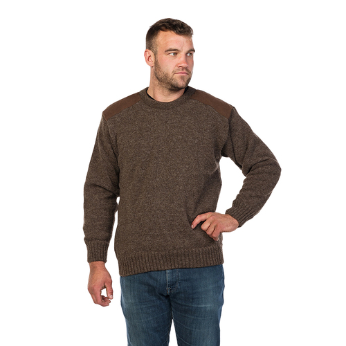 MKM Mens Ultimate Sweater (MS1600) Natural Brown S