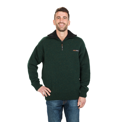 MKM Mens Tasman Sweater (MS1645 ) Racing Green M