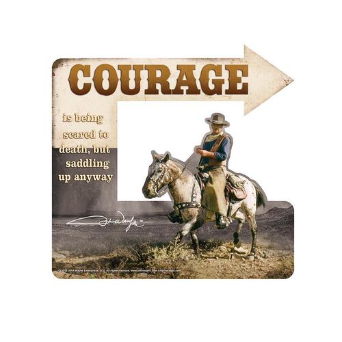 John Wayne Tin Sign Courage (OPTS5819)