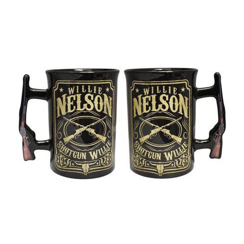 Ocean Peak Willie Nelson Shotgun Mug (OPMG6030) [SD]