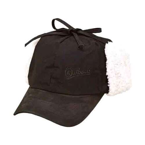 Outback Trading Mckinley Oilskin Cap (1492) Brown S  [GD]