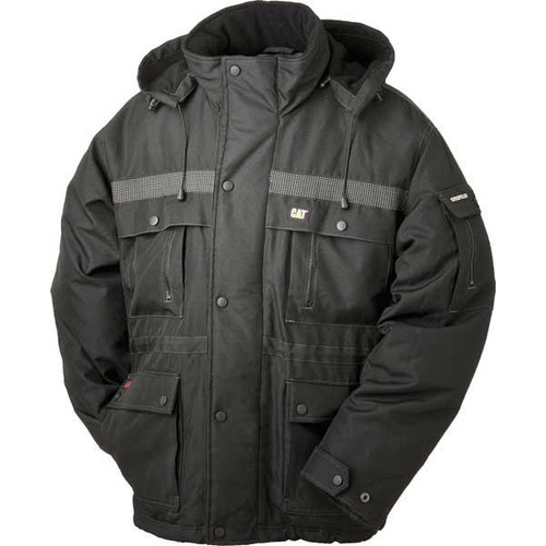 CAT Mens Heavy Insulated Parka (PW11432) Black
