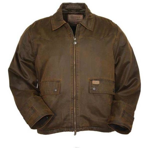 Buy Outback Trading Mens Landsman Jacket (2801) Brown Online Australia