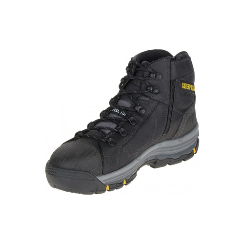 CAT Mens Convex Zip Sided Safety Boots (P720055)