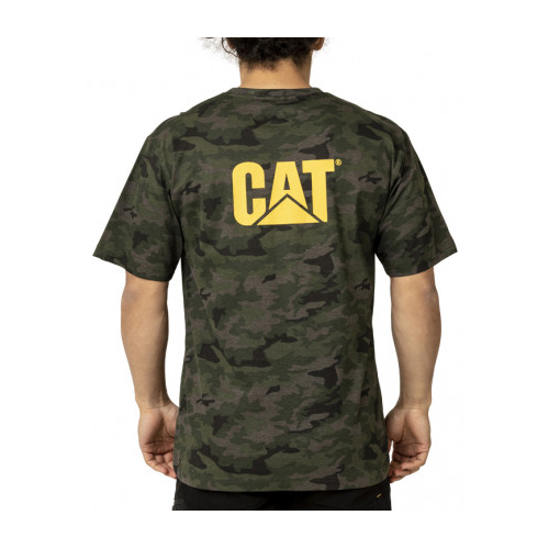 CAT Mens Trademark S/S Tee (W05324.790) Night Camo S