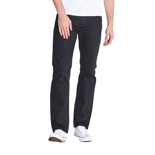 Levi's Mens 516 Straight Fit Jeans (50516-0019) Black Rinse 30X30