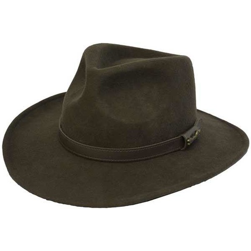 Thomas Cook Bendigo Crushable Hat (TCP1920084) Dark Brown